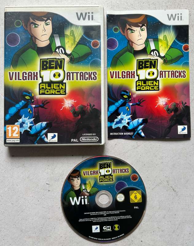 Ben 10 Alien Force: Vilgax Attacks - Complete (Wii)