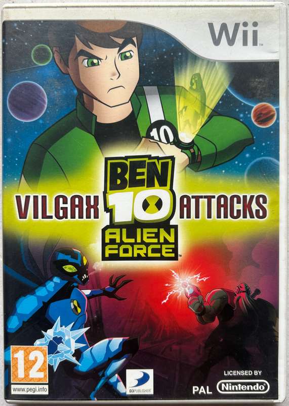 Ben 10 Alien Force: Vilgax Attacks - Complete (Wii)