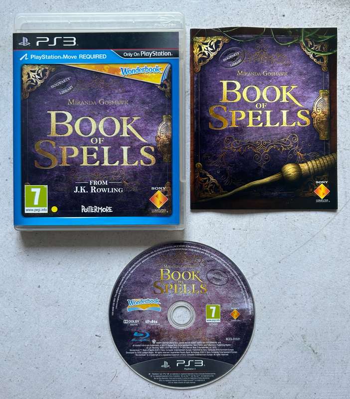Wonderbook: Book of Spells (PS3) - Complete