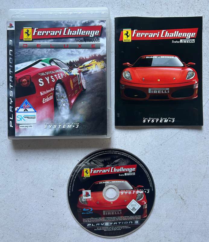 Ferrari Challenge Deluxe (PS3) - Complete