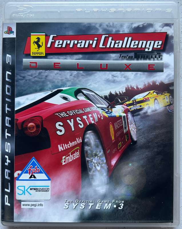 Ferrari Challenge Deluxe (PS3) - Complete