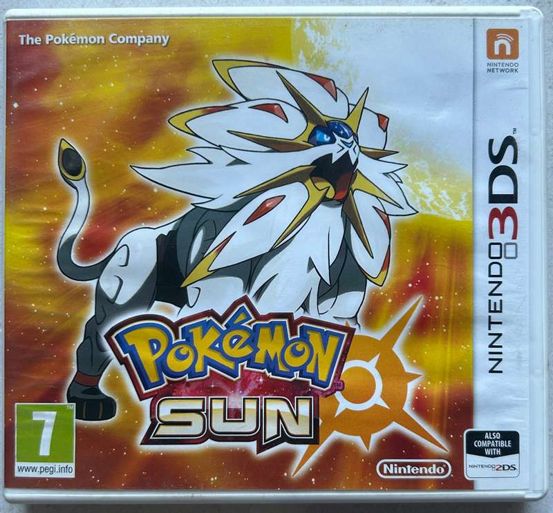 Pokémon Sun (Nintendo 3DS) - Complete