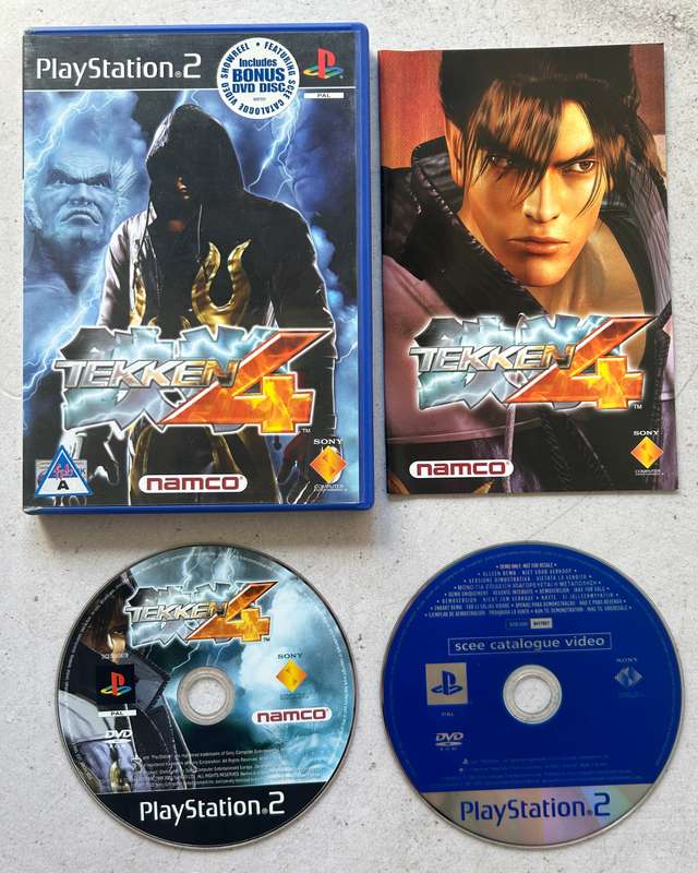 Tekken 4 (With bonus DVD Disc) (PS2) - Complete