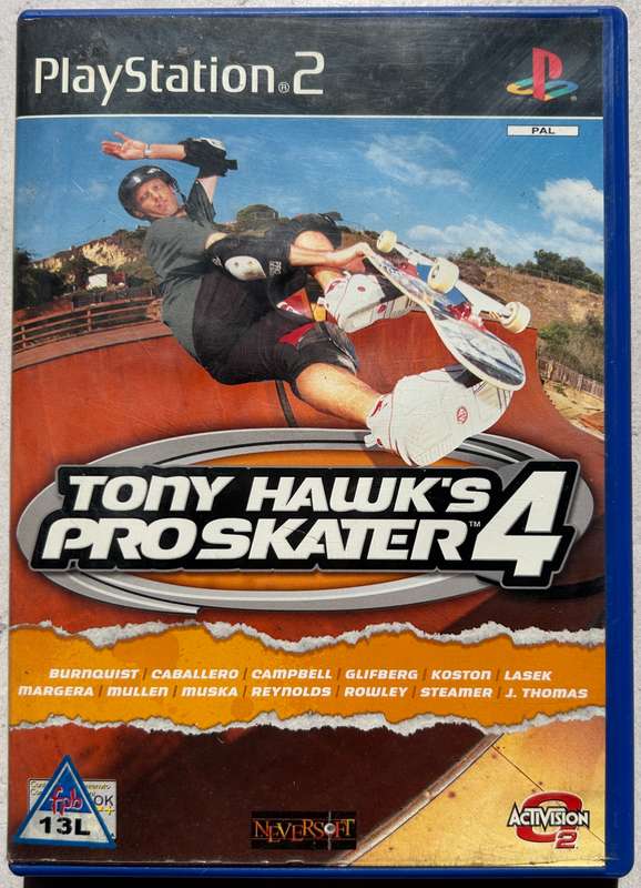Tony Hawk's Pro Skater 4 (PS2) - Complete