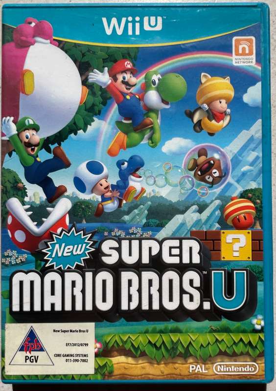 New Super Mario Bros U (Wii U) - Complete