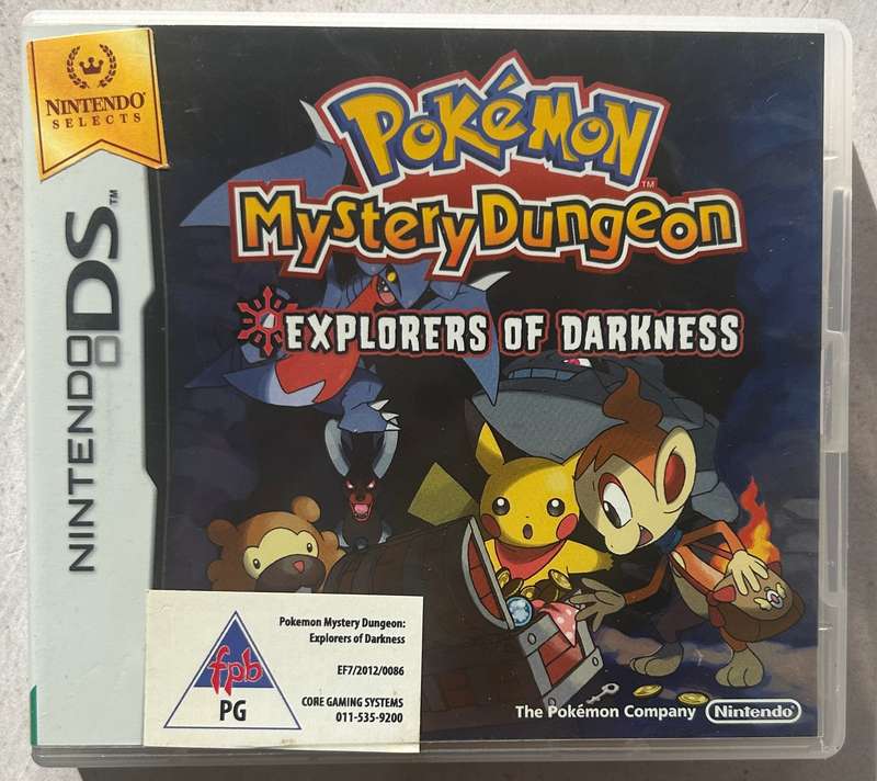 Pokémon Mystery Dungeon Explorers of Darkness (Nintendo DS) - Complete