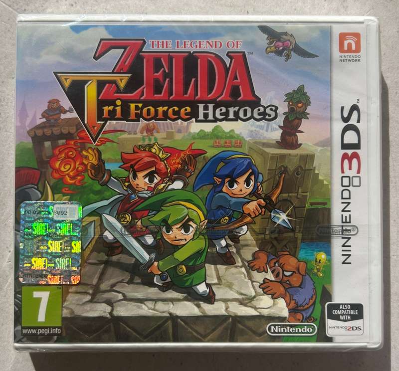Zelda Tri Force Heroes (Nintendo 3DS) - Sealed