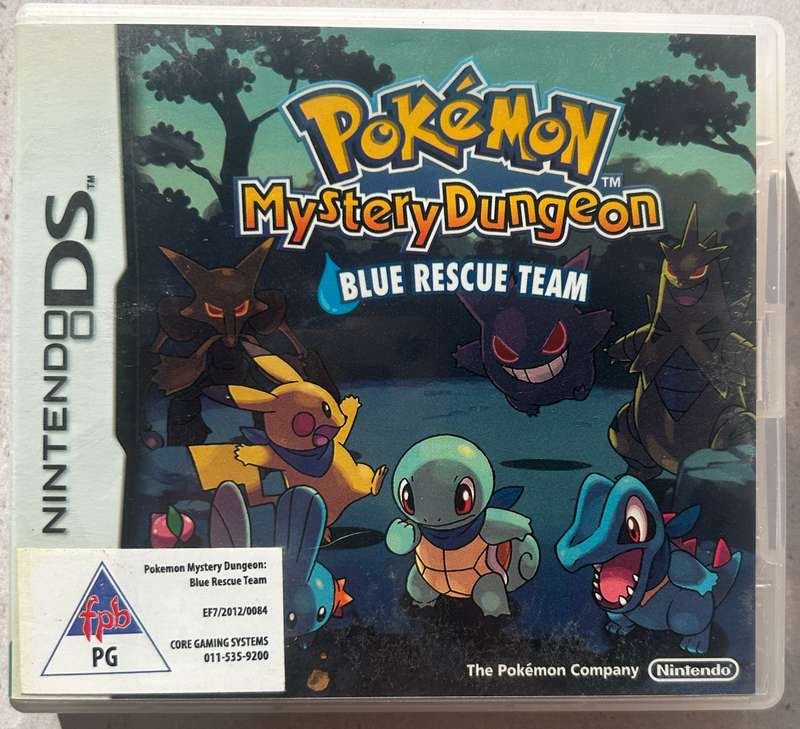 Pokémon Mystery Dungeon Blue Rescue Team (Nintendo DS) - Complete