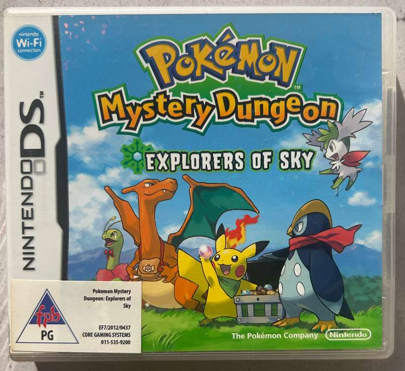 Pokémon Mystery Dungeon Explorers of Sky (Nintendo DS) - Complete