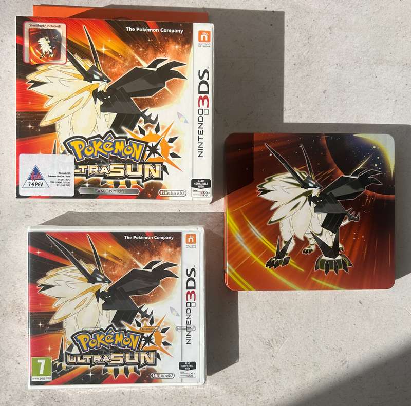 Pokémon Ultra Sun Fan Edition (Nintendo 3DS) - Sealed