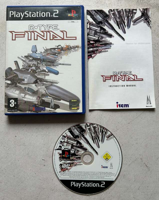 R-Type Final (PS2) - Complete
