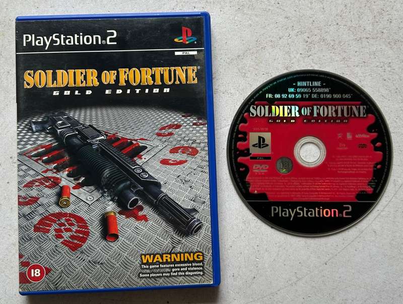 Soldier of Fortune - Gold Edition (PS2)