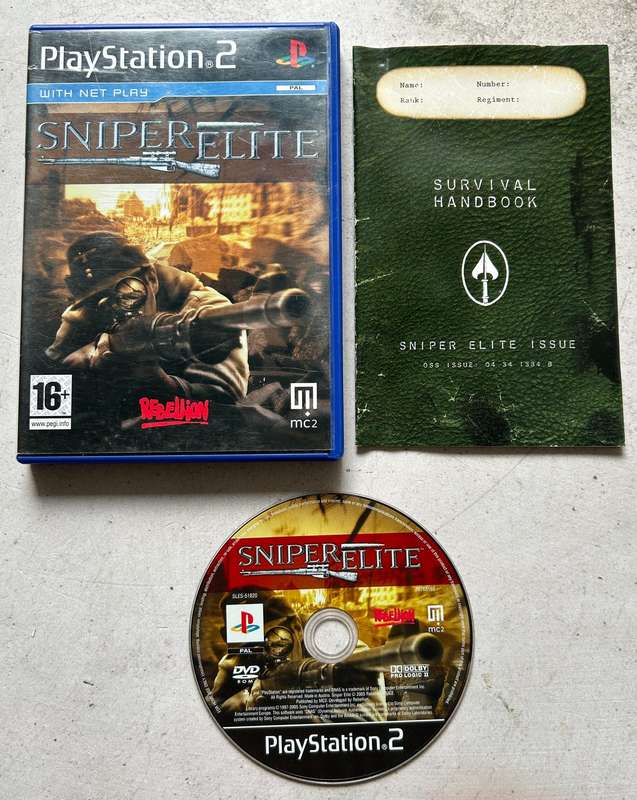 Sniper Elite (PS2) - Complete