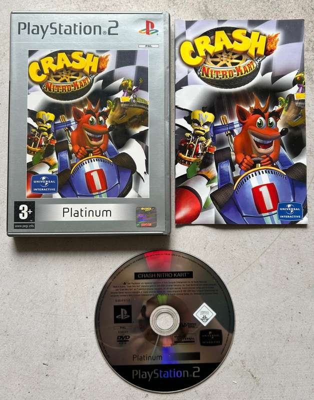 Crash Nitro Cart (PS2) - Complete