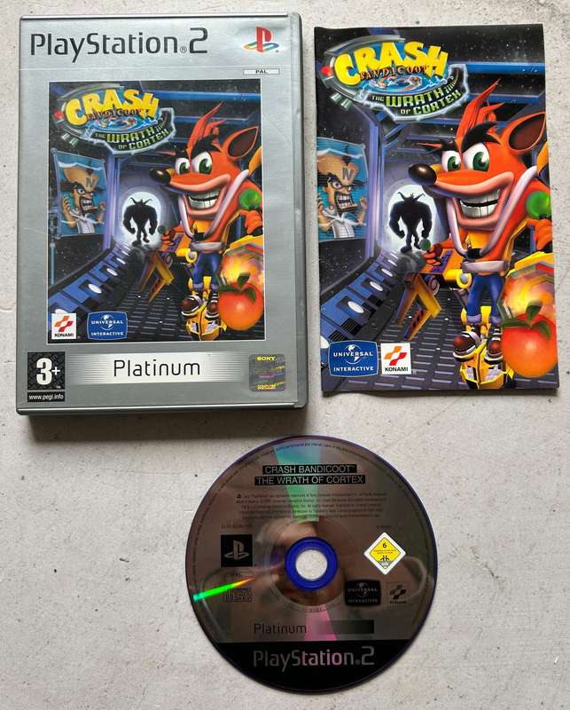 Crash Bandicoot the Wrath of Cortex (PS2) - Complete