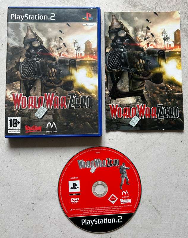World War Zero - Ironstorm (PS2) - Complete