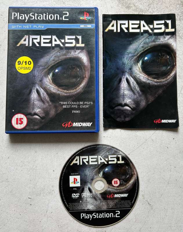 Area 51 (PS2) - Complete
