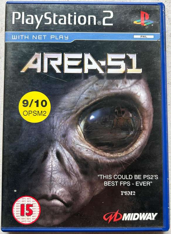 Area 51 (PS2) - Complete