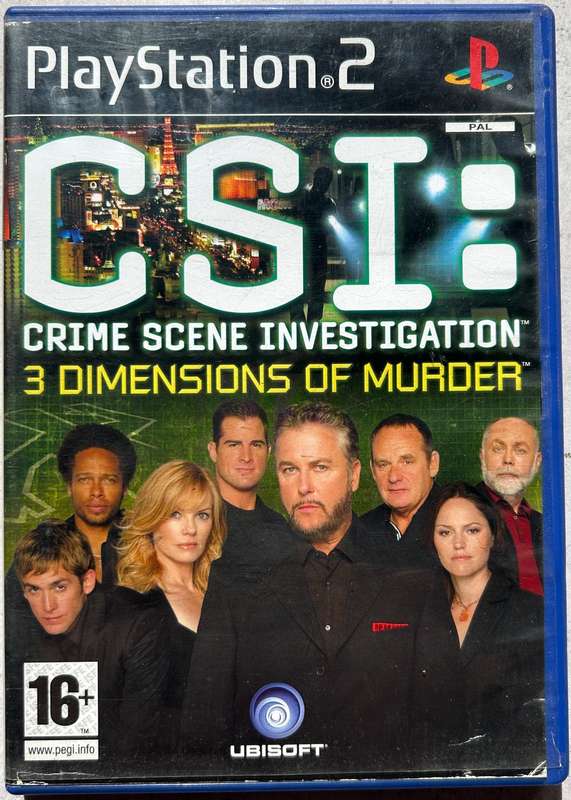 CSI: Crime Scene Investigation - 3 Dimensions of Murder (PS2)