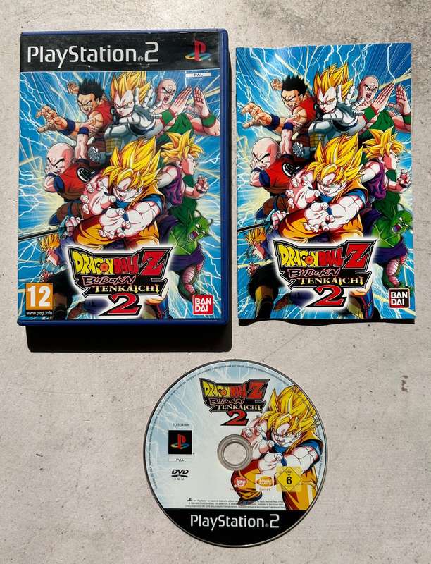 Dragon Ball Z Budokai Tenkaichi 2 (PS2) - Complete