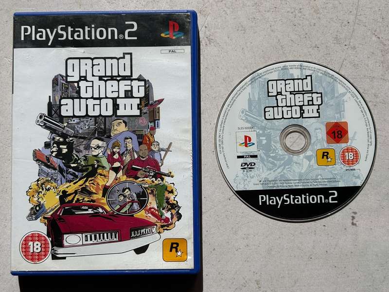 Grand Theft Auto III (3) (PS2)