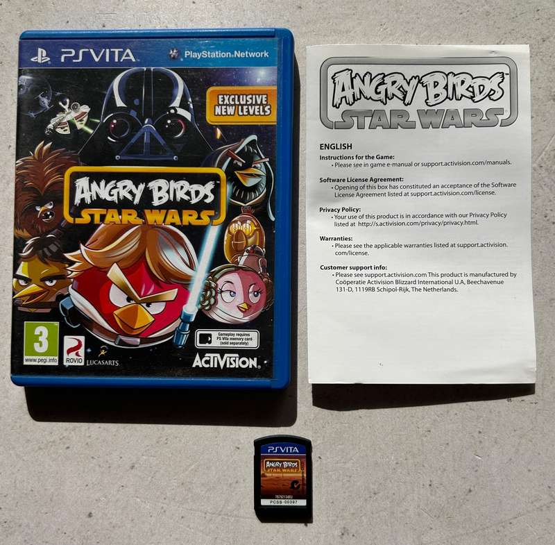 Angry Birds Star Wars (PSVita) - Complete