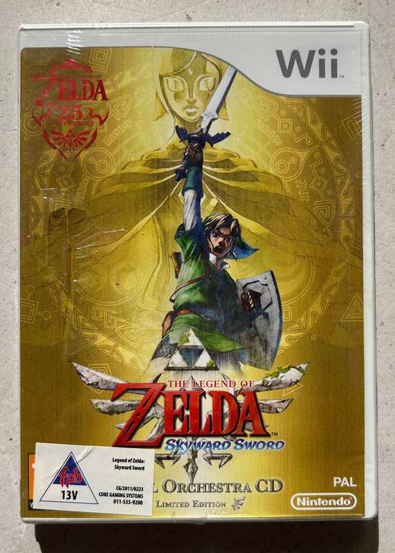 The Legend of Zelda: Skyward Sword (Wii) (Sealed)