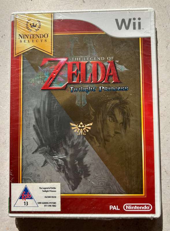 The Legend of Zelda: Twilight Princess (Wii) (Sealed)