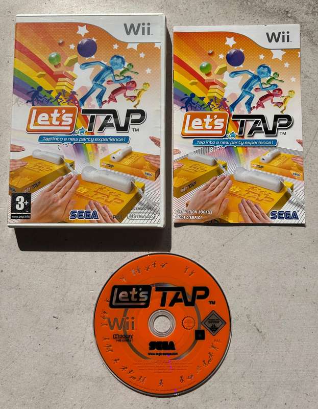 Lets Tap (Wii) - Complete