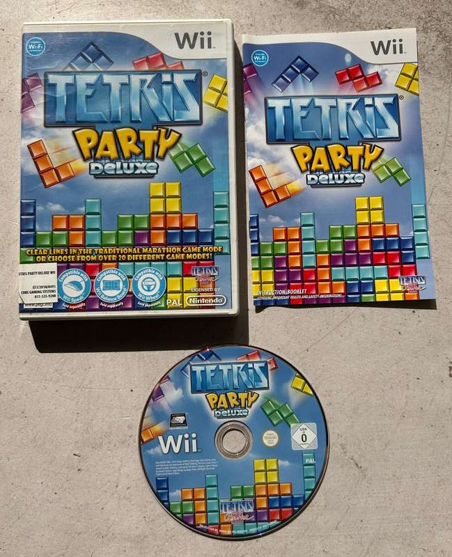 Tetris Party Deluxe (Wii) - Complete