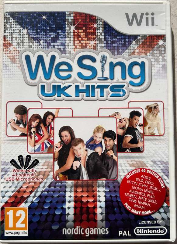 We Sing UK Hits (Wii) - Complete