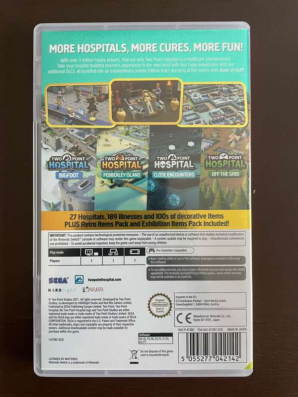 Two Point Hospital Jumbo Edition | (Nintendo Switch)