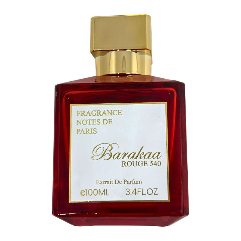 Fragrance Notes Barakaa Rouge 540 Eau de Parfum -  100ml Dubai Perfume