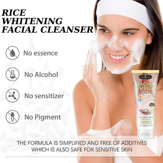Natural Rice Facial Wash 100ml