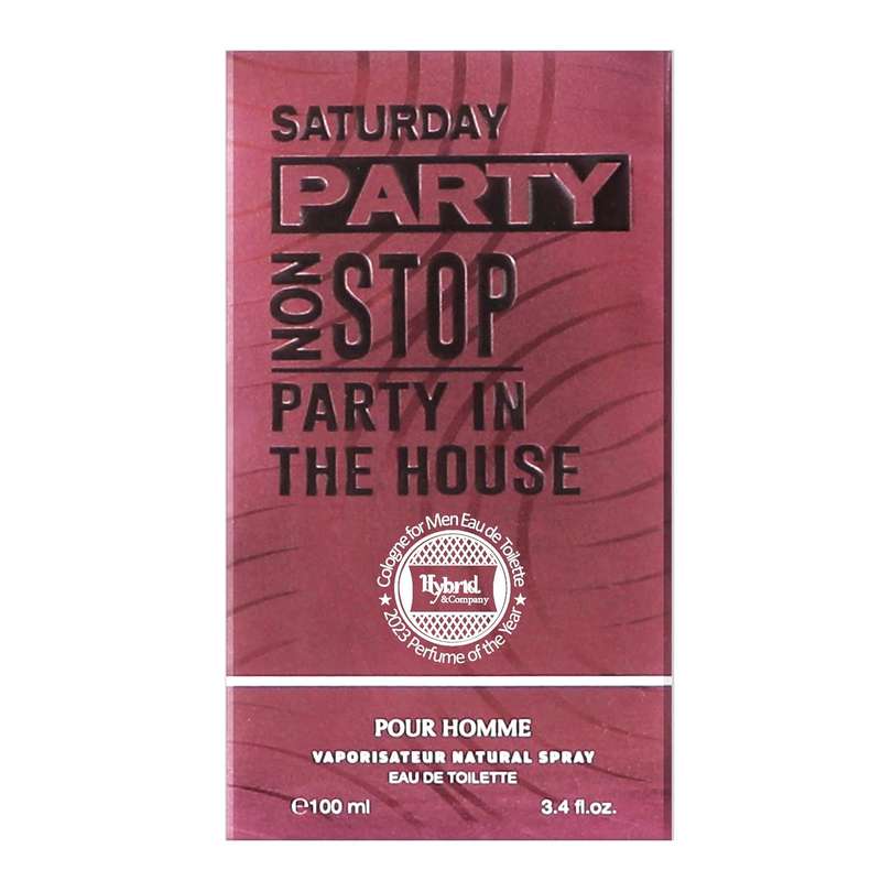 Saturday Party 212 Non Stop Sexy Unisex Perfume 100ml