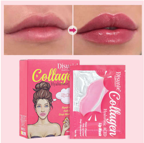 Korean Collagen & Hyaluronic Acid Lip Mask - Singles