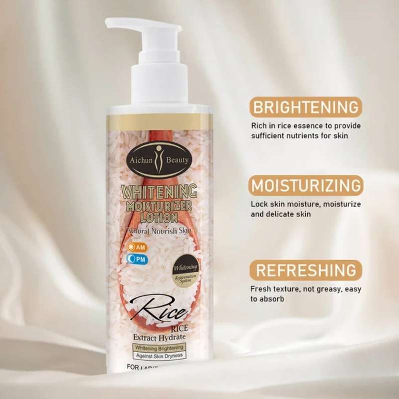 Organic Rice Whitening Moisturizing Lotion 230ml