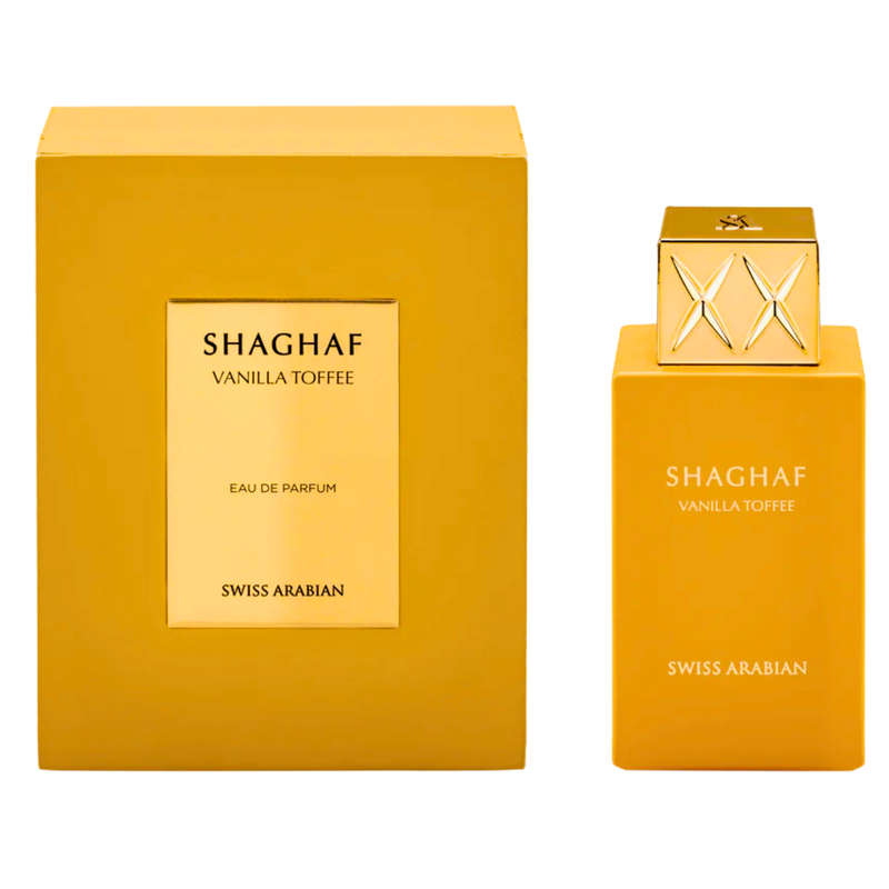 Swiss Arabian Shaghaf Vanilla Toffee Eau de Parfum 75ml - Dubai Oud Perfume