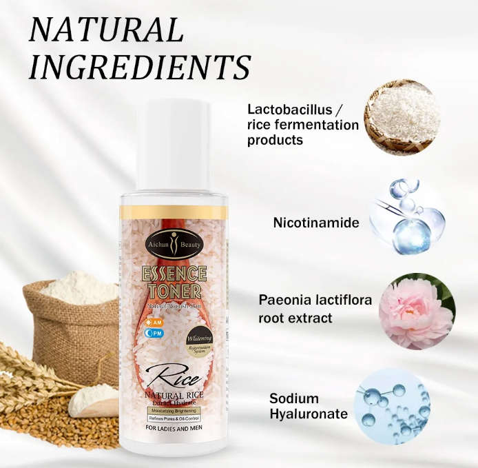 Natural Rice Face Toner Nourish Skin 100ml