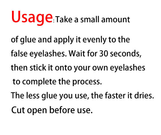 Clear eyelash adhesive Glue 7g Waterproof
