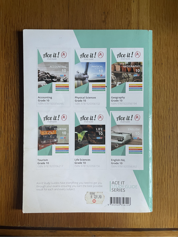 Ace It! Study Guide Grade 10 Maths