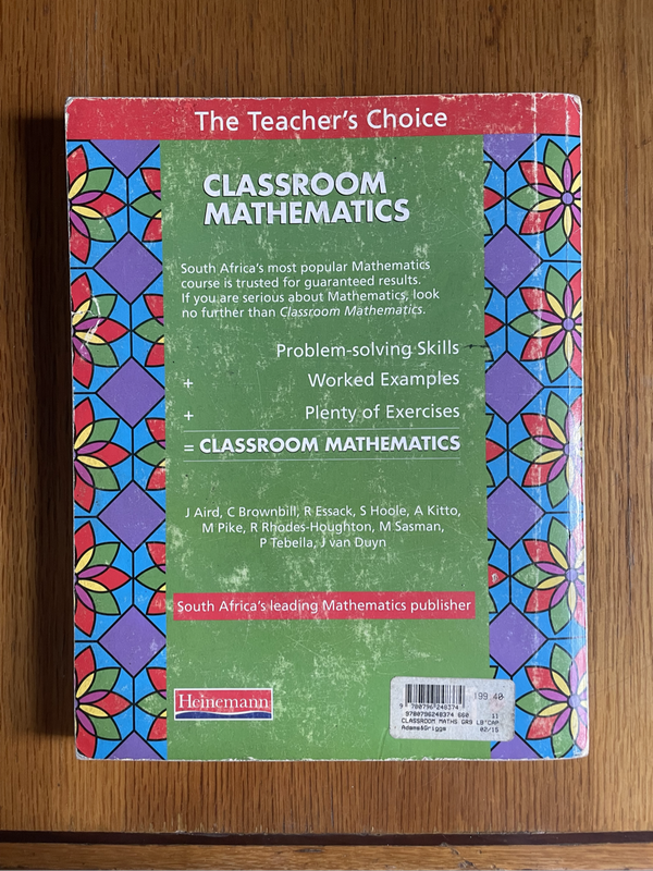 Classroom Maths Grade 9 learners Book CAPS