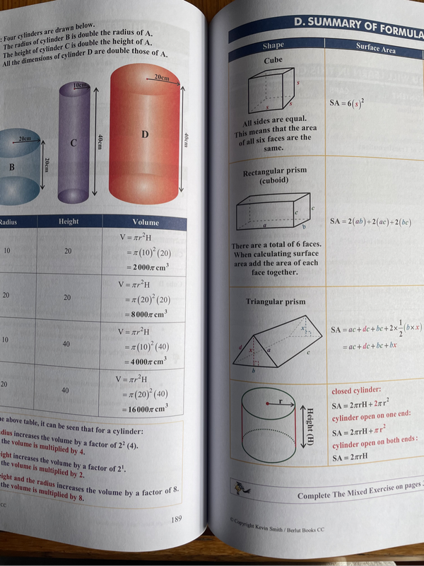 Maths handbook and study guide grade9