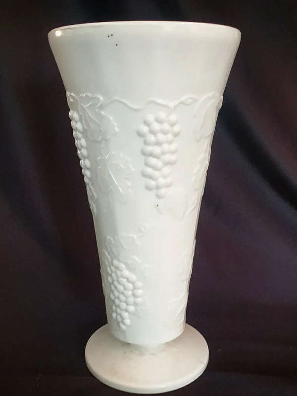 Vintage Milk Glass Vase