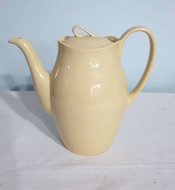 Vintage Johnson Bros Golden Cloud Coffee Pot