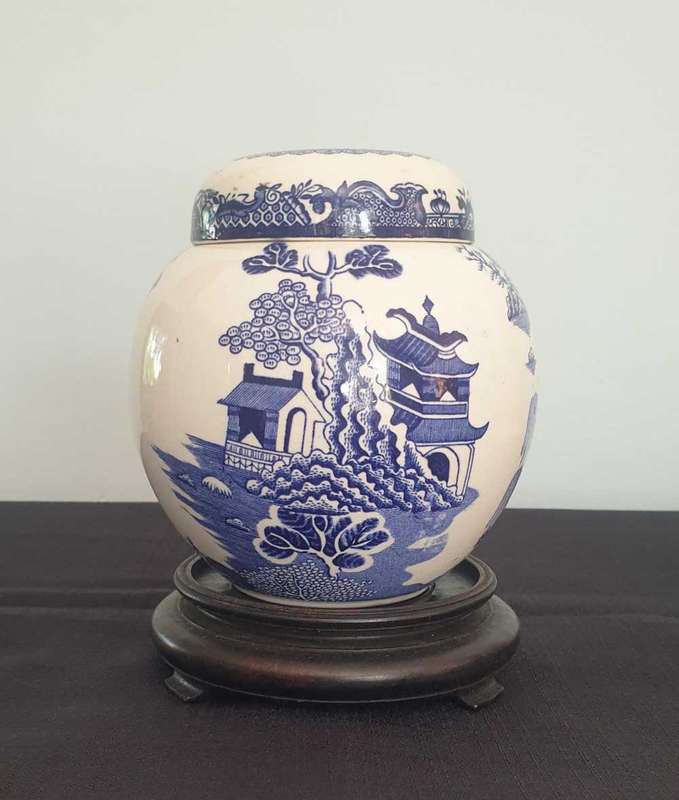 Masons England Ginger Jar