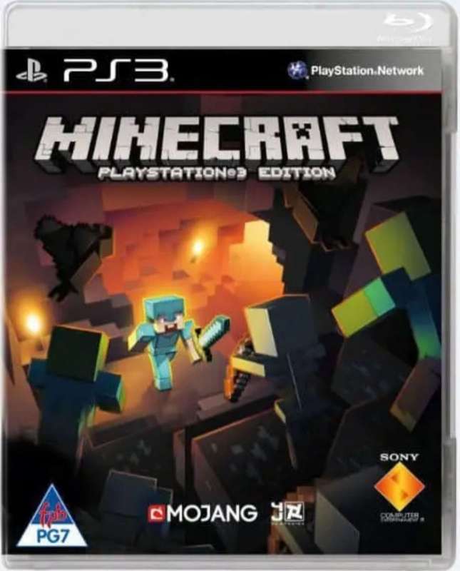 Minecraft Playstation 3 Edition Ps3 game