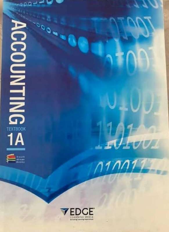 Accounting textbook 1A 2019 Edition
