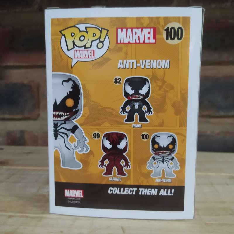 Marvel #100 Anti-Venom Funko Pop
