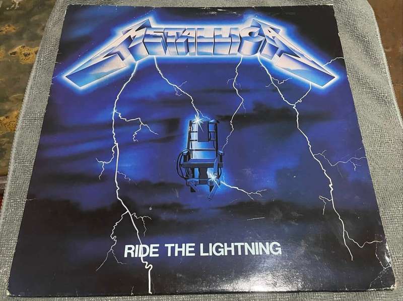 Metallica - Ride the lightning vinyl